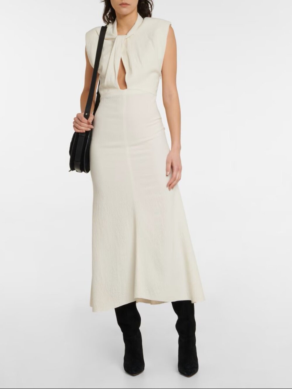 Isabel MARANT Rabea Crepe Midi Dress, US 6, NWT